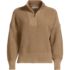 Women's Drifter Shaker Wedge Quarter Zip Sweater, Front