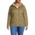 Women's Plus Size Print FeatherFree Onion Quilted Insulated Jacket, Front