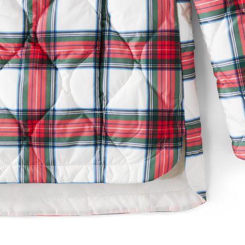Ivory/Compass Red Multi Plaid