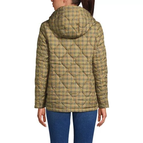 Women's Print FeatherFree Quilted Insulated Jacket, Back