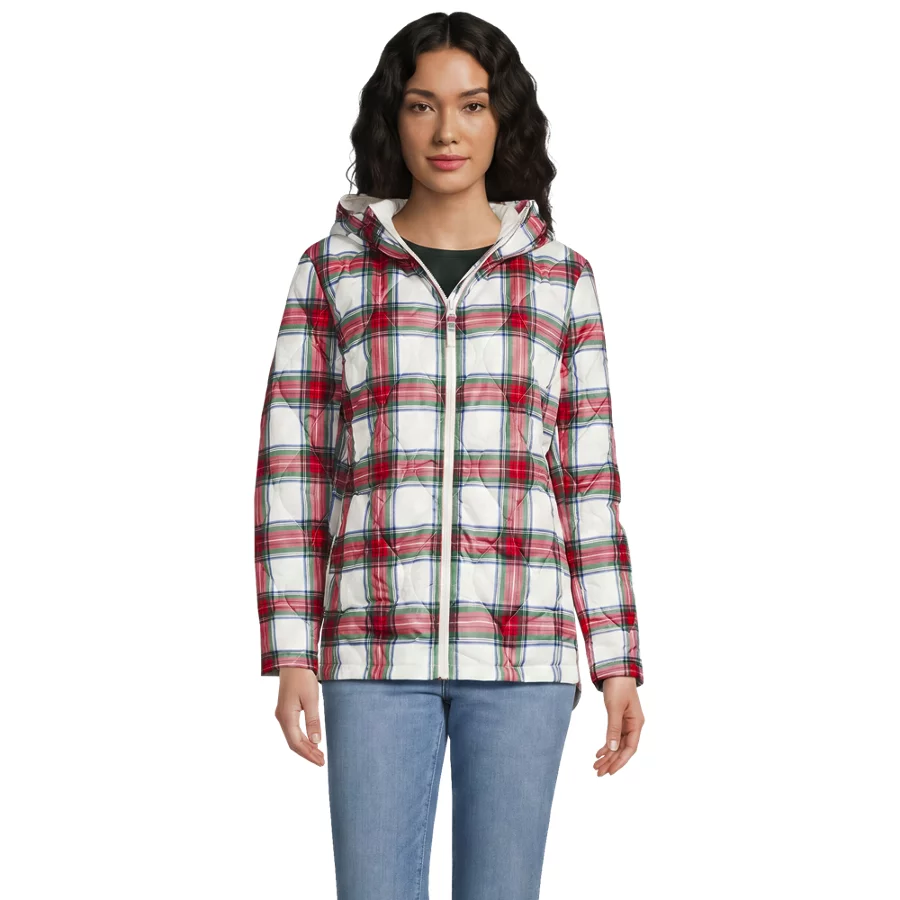 Women's Print Featherfree Quilted Insulated Jacket view 4
