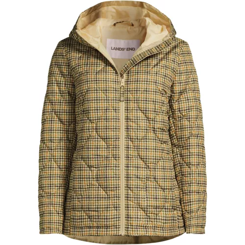 Women's Print FeatherFree Quilted Insulated Jacket, Front