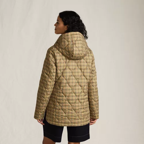 Women's Print FeatherFree Quilted Insulated Jacket, Back