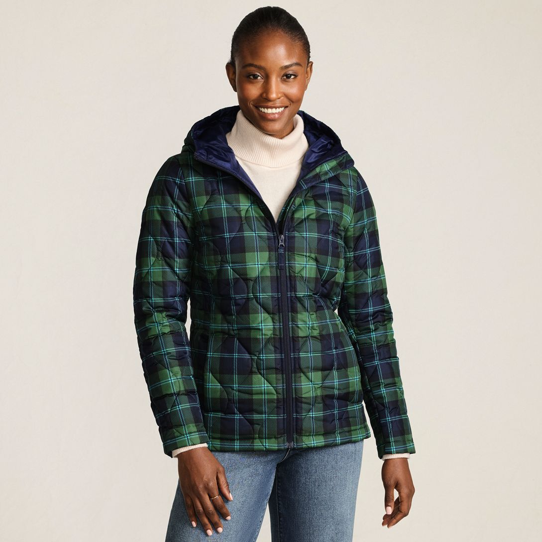 Women's Print FeatherFree Onion Quilted Insulated Jacket