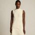 Women's Fine Gauge Sleeveless Mock Sweater, Front
