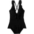 Women's Ruffle Plunge Skirted High Leg One Piece, alternative image