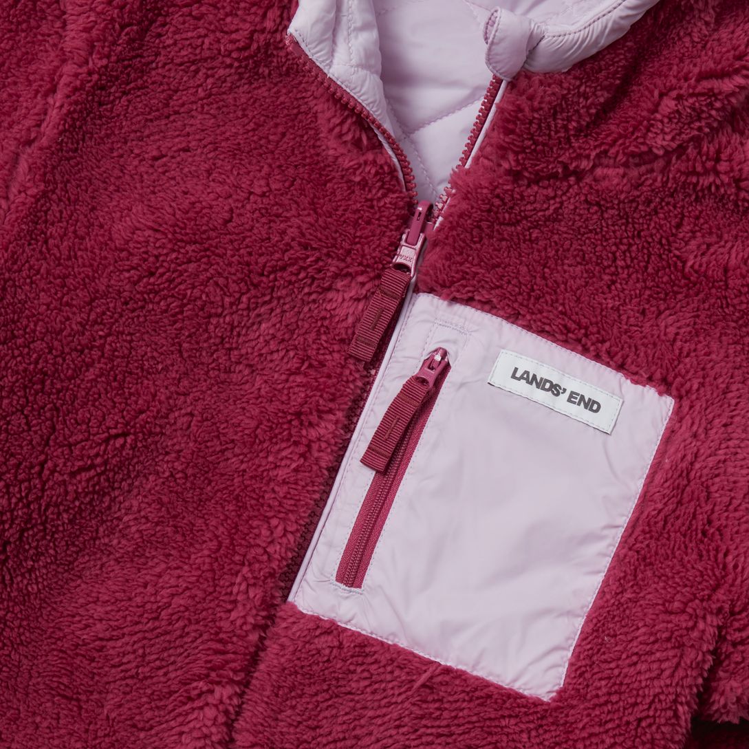 Kids FeatherFree™ Reversible Sherpa Insulated Jacket