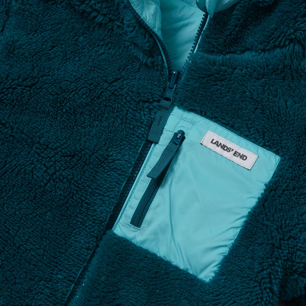 Kids FeatherFree™ Reversible Sherpa Insulated Jacket