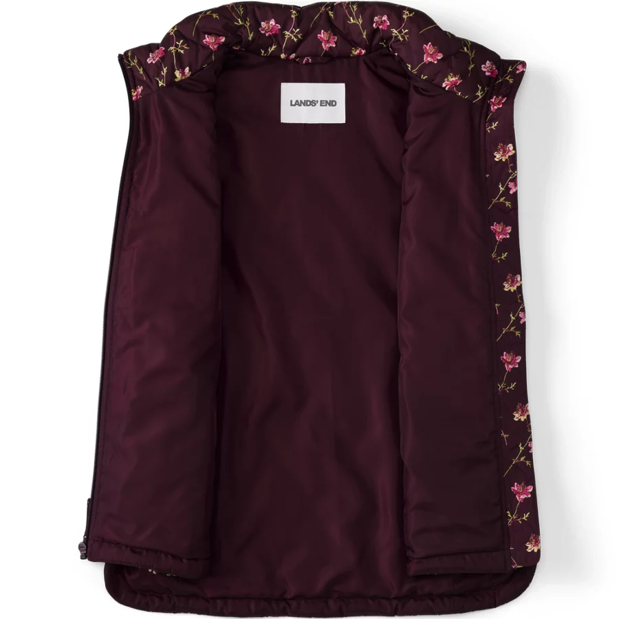 Women's Print Featherfree Quilted Insulated Vest