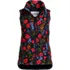 Women's Petite Print FeatherFree Quilted Insulated Vest, Front