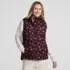 Women's Print FeatherFree Quilted Insulated Vest, Front