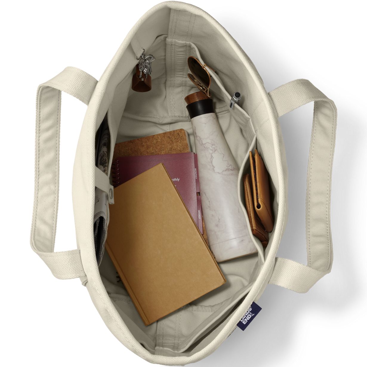 Andie x Lands' End Canvas Patch Tote