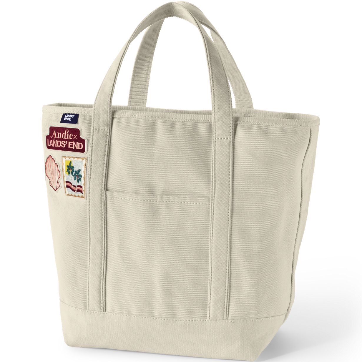 Andie x Lands' End Canvas Patch Tote