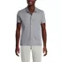 School Uniform Men's Supima Short Sleeve Button Front Shirt, Front