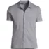 School Uniform Men's Supima Short Sleeve Button Front Shirt, Front