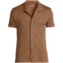 Men's Supima Short Sleeve Button Front Shirt, Front