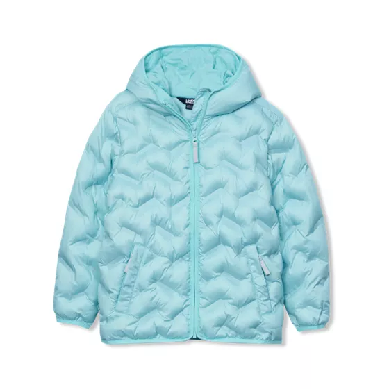 Kids Water Resistant Seamless Quilt Insulated Jacket - primary