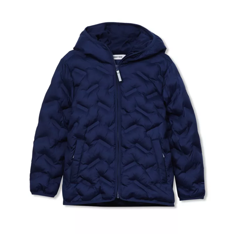 Kids Water Resistant Seamless Quilt Insulated Jacket, alternative image