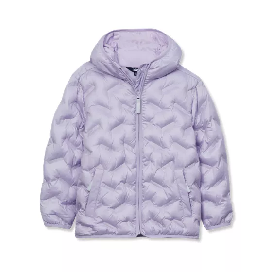 Kids Water Resistant Seamless Quilt Insulated Jacket - primary