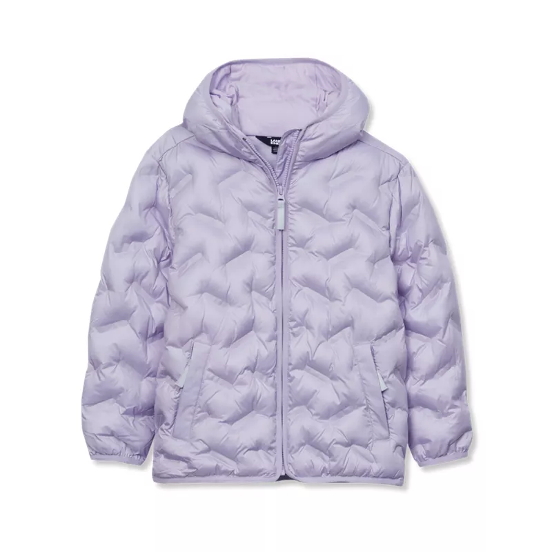 Kids Water Resistant Seamless Quilt Insulated Jacket, alternative image