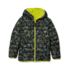 Boys Water Resistant Reversible Hooded Jacket, alternative image