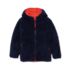 Boys Water Resistant Reversible Hooded Jacket, alternative image