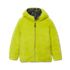 Boys Water Resistant Reversible Hooded Jacket, alternative image