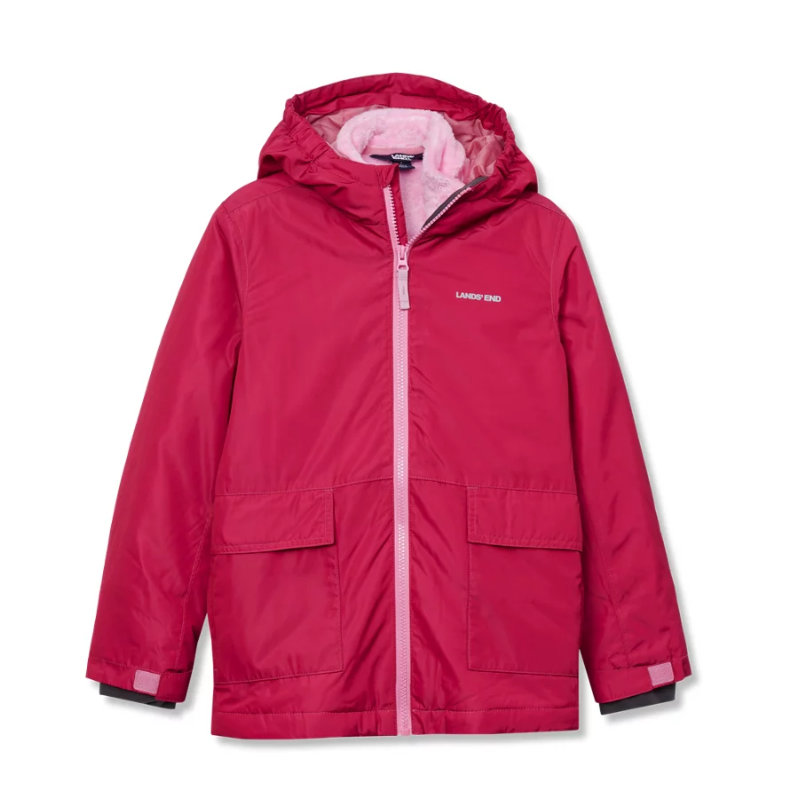 Kids' Water Resistant Insulated 3 In 1 Jacket view 4