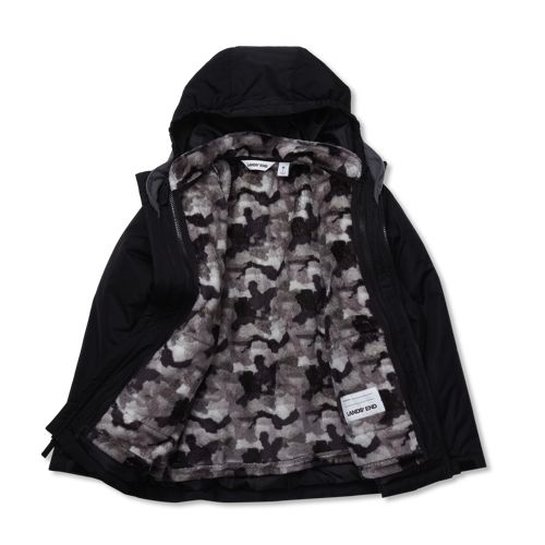 Kids Water Resistant Insulated 3 in 1 Jacket, alternative image