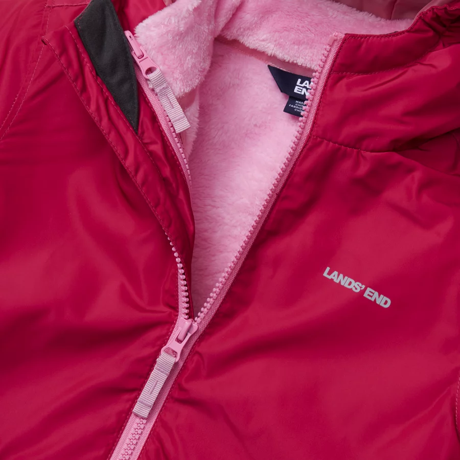 Kids' Water Resistant Insulated 3 In 1 Jacket