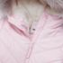 Girls Water Resistant Velour Parka, alternative image