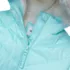 Girls Water Resistant Velour Parka, alternative image