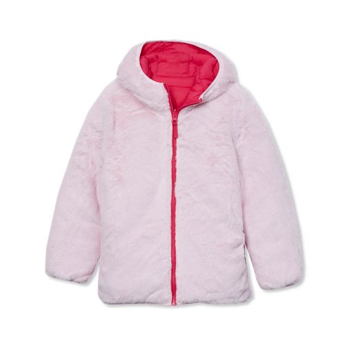 Girls FeatherFree™ Reversible Hooded Jacket, alternative image