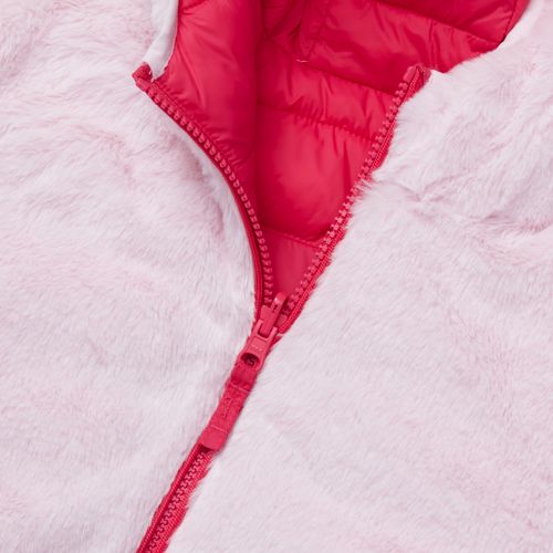 Girls FeatherFree™ Reversible Hooded Jacket, alternative image