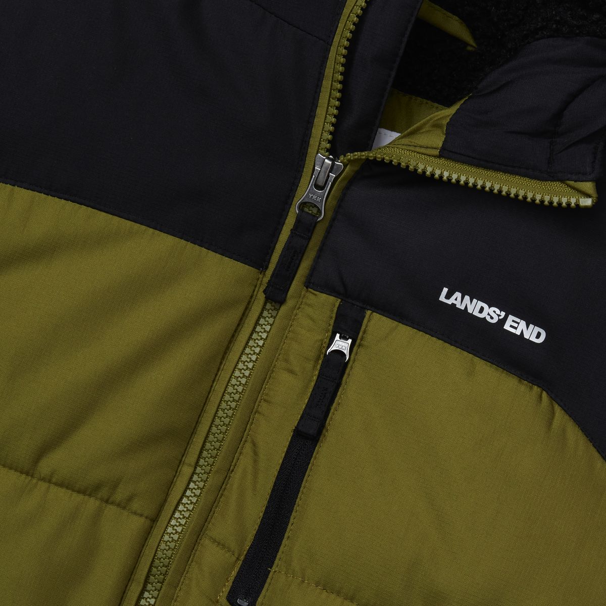 Boys Water Resistant Sherpa Lined Coat