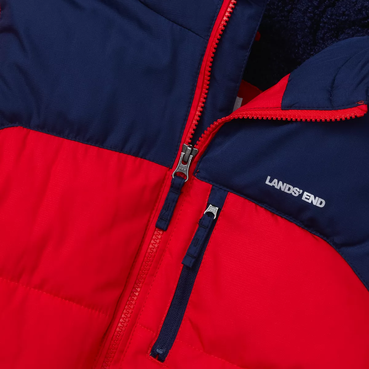 Boys Water Resistant Sherpa Lined Coat