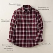 Men's Long Sleeve Flagship Flannel Shirt