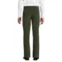 Men's Corduroy Comfort Waist Classic Fit Plain Front Pant, Back
