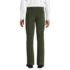 Men's Corduroy Comfort Waist Classic Fit Plain Front Pant, Back