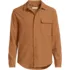 Men's Long Sleeve Knit Workwear Waffle Shirt, Front