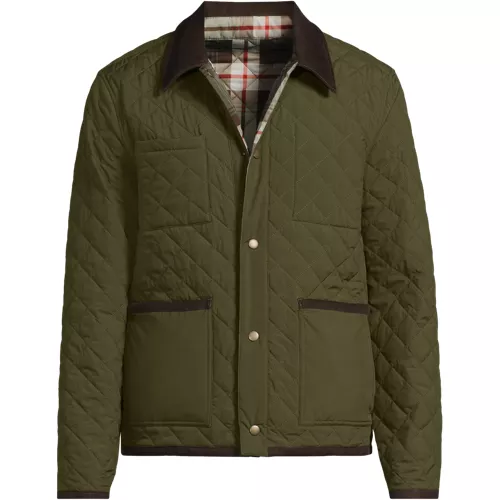 Men's Reversible Insulated Barn Jacket, Front