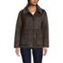 Women's Reversible Shearling Fleece Button Front Coat, Front