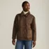 Women's Reversible Shearling Fleece Button Front Coat, alternative image