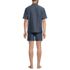 Men's Short Sleeve Essential Short Sleep Set, Back