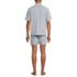 Men's Short Sleeve Essential Short Sleep Set, Back