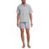 Men's Short Sleeve Essential Short Sleep Set, Front