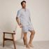 Men's Short Sleeve Essential Short Sleep Set, alternative image