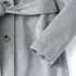 Women's Wool Wrap Long Coat, alternative image
