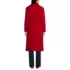 Women's Wool Wrap Long Coat, Back