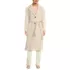 Women's Petite Wool Wrap Long Coat, Front